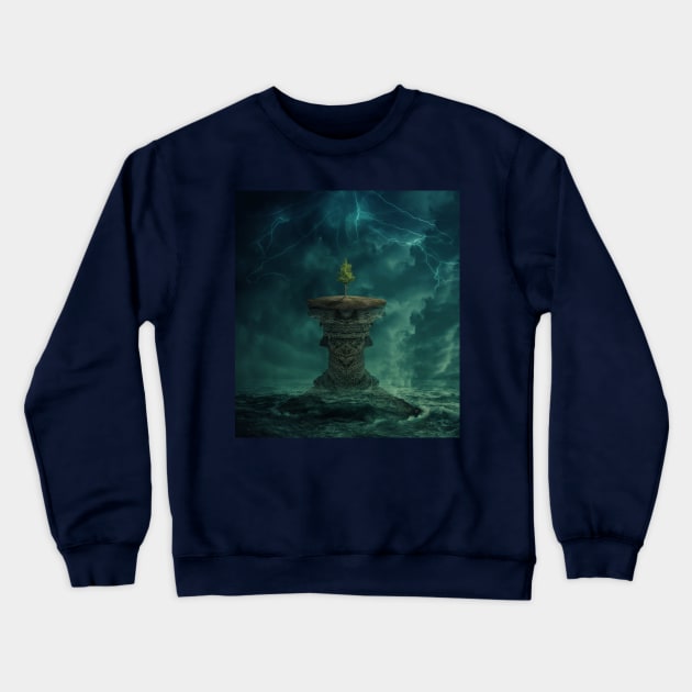 unreachable Crewneck Sweatshirt by psychoshadow